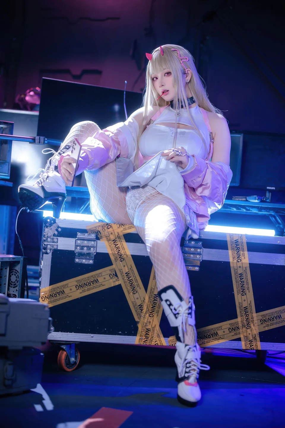 屿鱼 - No.073 胜利女神：妮姬 毒蛇 [86P-1.01GB] tg@simisebaisi 【丝足阁】014.webp